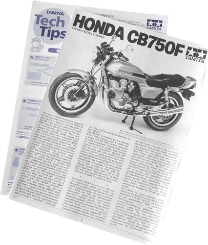 Vista 9 de Tamiya Honda CB750F - Kit de modelo de plástico para motocicleta 1:12