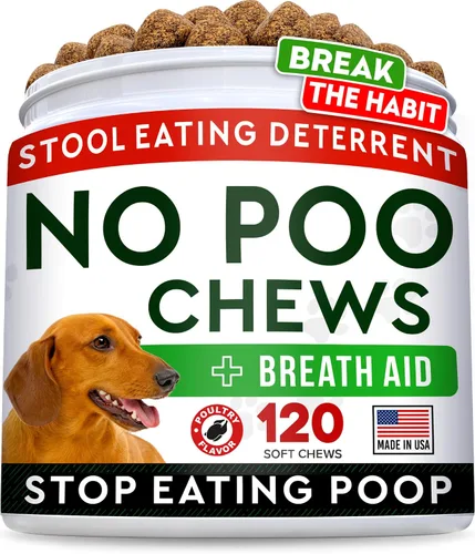 Vista 10 de STRELLALAB No Poo Treats - Disuasorio y prevención de la alimentación de heces de coprofagia