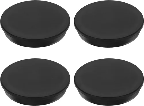 Vista 194 de MECCANIXITY - Tapones de silicona en forma de T (26mm, 1 pulgada de diámetro), color negro