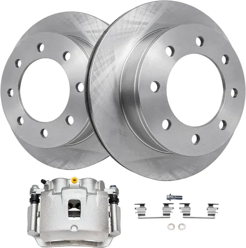 Vista 15 de Detroit Axle - Reemplazo de pinza de freno del lado del pasajero para rotores de disco delanteros de 353mm para Dodge Ram 1500 2500 3500 2006-2008