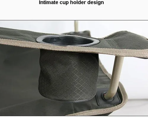 Vista 7 de Taburete plegable al aire libre silla plegable al aire libre con dosel silla de camping portátil ajustable para pesca, camping, picnic, barbacoa