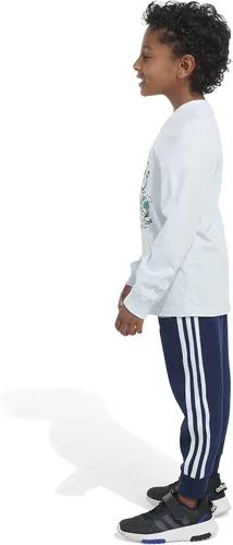 Vista 5 de adidas boys Long Sleeve Cotton Tee Joggers Set