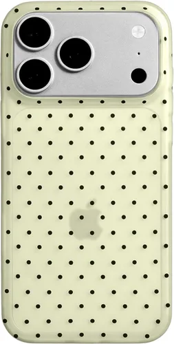 Vista 46 de inewateri Funda compatible con iPhone 11 con bonito diseño estético de lunares a la moda, fundas simples para TPU suave, funda de protección Negro