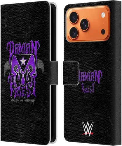Vista 21 de Head Case Designs Funda de piel con licencia oficial de la WWE Portrait Damian Priest compatible con Apple iPhone 11