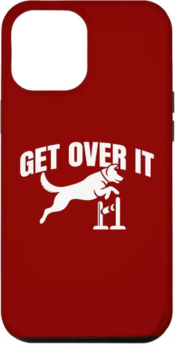 Vista 6 de iPhone 15 Dog Agility Handler - Get Over It - Bar Jumping Dog Agility Case