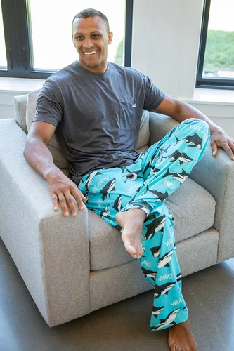 Vista 4 de Lazy One - Pantalones de pijama de animales para hombre, pantalones separados para hombre, pantalones de descanso
