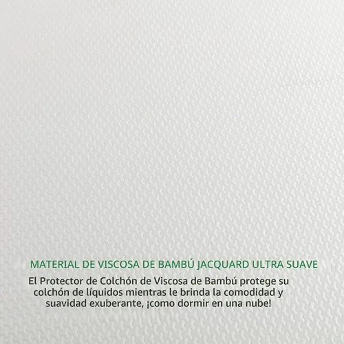 Vista 8 de Protector de colchón impermeable tamaño King, protector de colchón de aire 3D transpirable y refrescante tamaño King, sábana ajustada con bolsillo