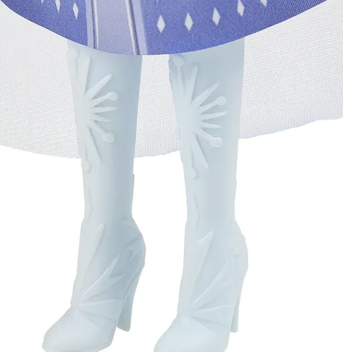 Vista 6 de Disney Frozen 2 Elsa Frozen Shimmer - Muñeca de moda, falda, zapatos y cabello largo rubio, juguete para niños de 3 años en adelante