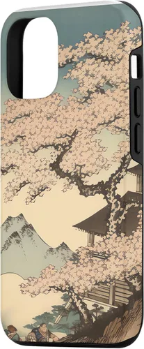 Vista 2 de iPhone 15 Renaissance Rumble Sumo in Blossom Glory Power and Petals Case