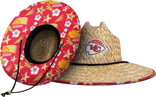 Vista 23 de FOCO - Sombrero de paja con logotipo de equipo universitario de NCAA y estampado floral para hombre