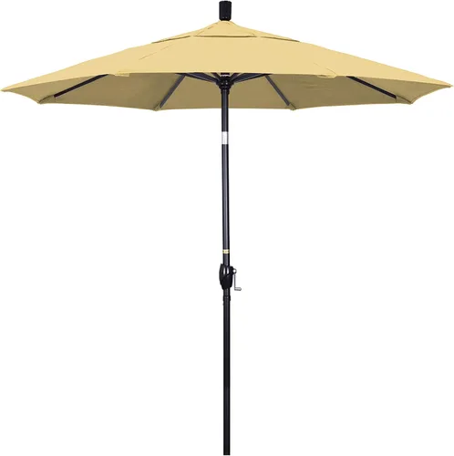 Vista 30 de California Umbrella 7.5' paraguas redondo de aluminio del mercado, elevación de la manivela