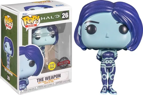 Vista 2 de Funko Halo Infinite POP El arma que brilla en la oscuridad exclusiva