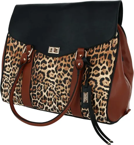 Vista 3 de Badgley Mischka Leopard - Bolso de mano
