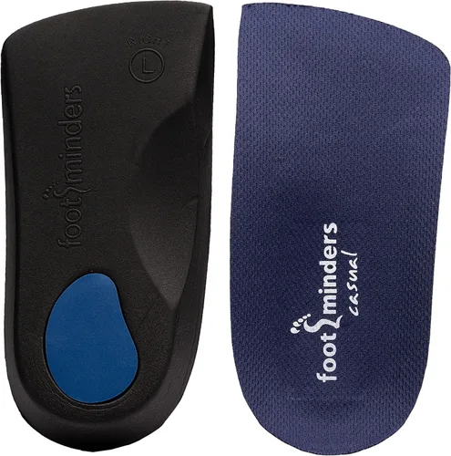 Vista 2 de Footminders Inserciones ortopédicas casuales con soporte de arco para zapatos de vestir y mocasines sin cordones (par)