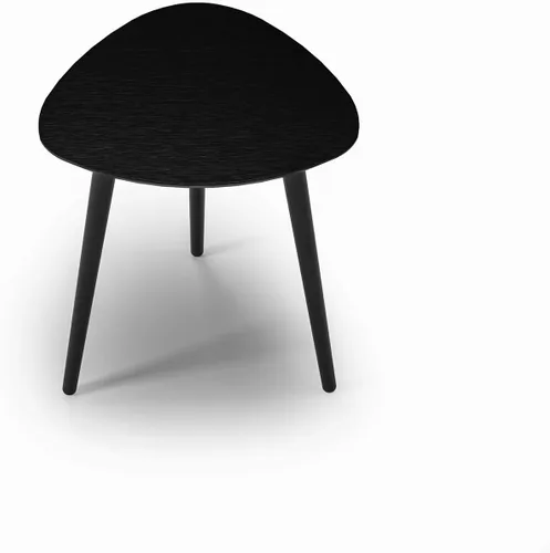 Vista 8 de Mesa auxiliar moderna Mid Century - Acabado negro
