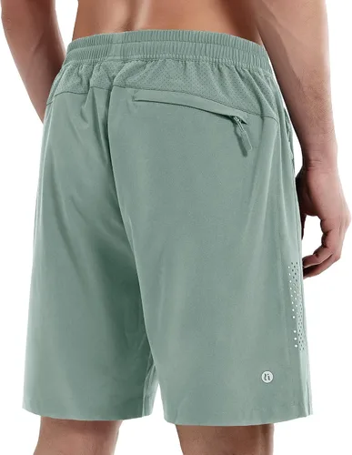 Vista 2 de HIFEOS Pantalones cortos deportivos para hombre, pantalones cortos de entrenamiento para correr, tenis, gimnasio, 5, 7, 9 pulgadas, cómodos