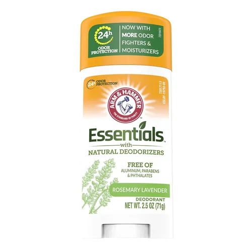 Vista 5 de ARM & HAMMER Essentials - Desodorante natural sin perfume, 2.50 onzas (paquete de 2)
