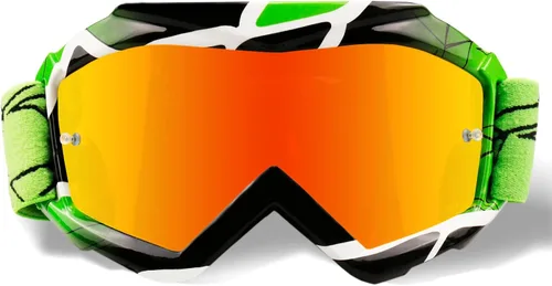 Vista 13 de Gafas de Motocross para Niños y Jóvenes - Gafas Off Road para Bicicleta de Cross y Motocicleta MX con Lentes de Protección UV Antiempañamiento