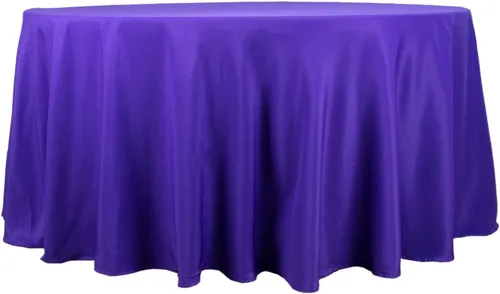 Vista 6 de Balsa Circle Manteles redondos color beige de 120 pulgadas de tela de alta calidad, manteles de tela para bodas, fiestas, recepción, banquetes