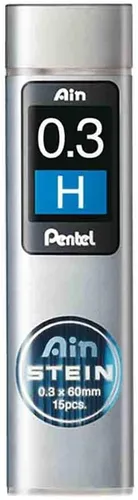 Vista 7 de Pentel Lápiz mecánico, Ain Stein, 0.012 in, 2B (C273-2B)