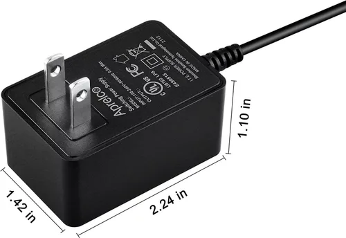 Vista 3 de Adaptador de CA de pared con certificación UL compatible con Teddy # 10088 Ingenuity InLighten Cradling Swing Power Mains