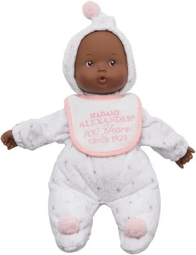 Vista 5 de Muñeca Madame Alexander de 12 pulgadas Mi primer bebé, Centenario, tono de piel oscuro