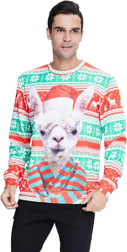 Vista 3 de Raisevern - Sudadera fea de Navidad para hombres y mujeres