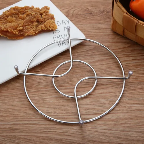 Vista 4 de Steaming Rack Stand Stainless Steel for Pots and Pans