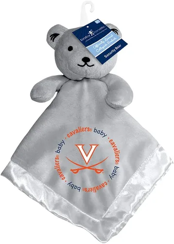 Vista 28 de Baby Fanatic Oso de seguridad gris - NCAA - Con licencia oficial Snuggle Buddy