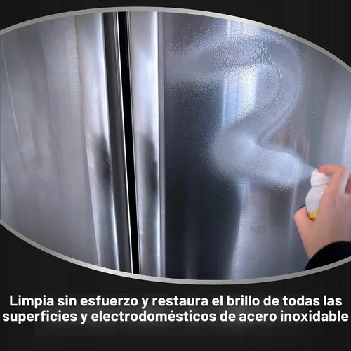 Vista 4 de CLR Brands Limpiador de acero inoxidable sin manchas, lata de aerosol de 12