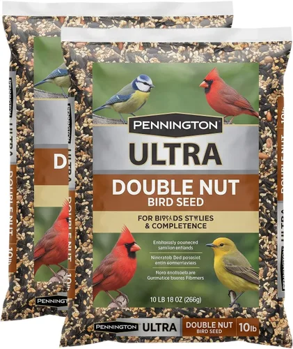 Vista 11 de Pennington - Songbird Nut & Fruit - Mezcla de semillas para pájaros silvestres, 10 libras