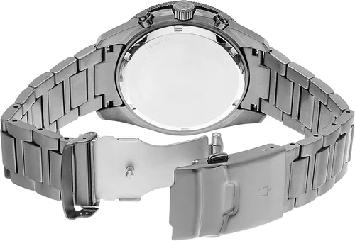 Vista 2 de Bulova 98B205 Reloj analógico de cuarzo japonés gris para hombre