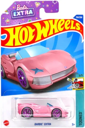 Vista 2 de Hot Wheels 2022 - Barbie Extra - Tooned 5/5 [Rosa] 134/250