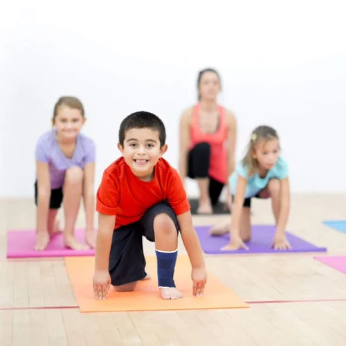 Vista 5 de Luwint Tobillera de compresión para niños, manga de tobillo de punto, soporte para esguinces, artritis, tendinitis, correr, fitness, 1 par