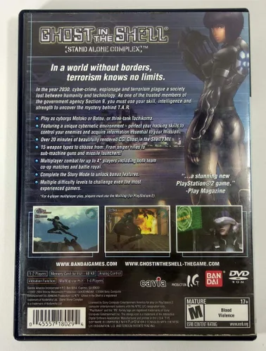 Vista 4 de Ghost in the Shell Stand Alone Complex - PlayStation 2 (Renewed)