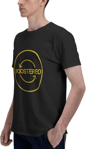 Vista 5 de Soda Stereo T Shirt Boys Casual Fashion Basic Short Sleeve Round Neckline Summer Tee Clothes
