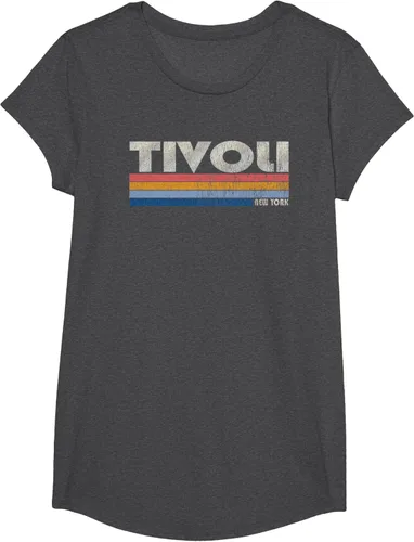 Vista 44 de Camiseta vintage de los años 80 estilo Tivoli NY