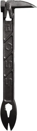 Vista 8 de Boss Hammer 9" Boss Trim Paw - Extractor de uñas para gatos con cola de ballena ancha de titanio, 4 puntos de tracción, llave hexagonal de 13 mm
