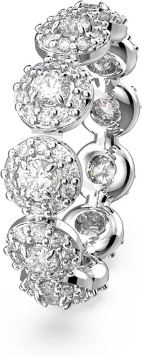 Vista 3 de SWAROVSKI Colección de joyas de anillo de cristal Constella, pavé, cristales transparentes