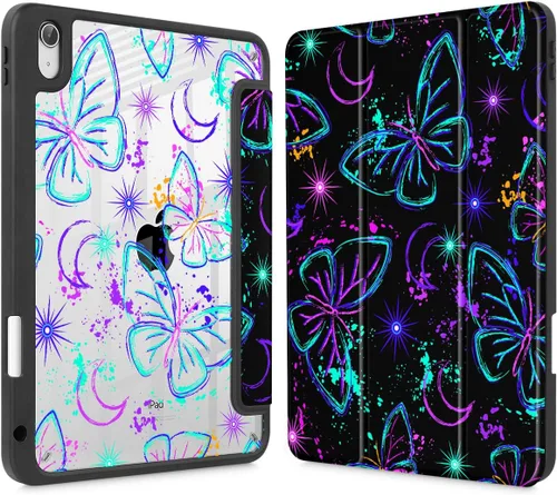 Vista 19 de Funda Mektron para iPad 2025 de 11 pulgadas (Chip A16) de 11ª generación, Compatible con iPad de 10ª generación de 10.9 pulgadas 2022, con soporte