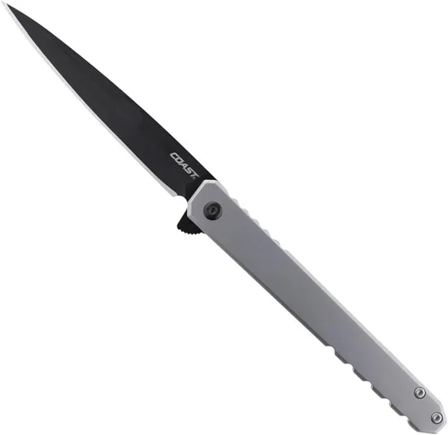 Vista 9 de COAST Colección del Fundador ORIGIN EDC LX532 Cuchillo Plegable de Bolsillo, Pestaña Deslizante, Cerradura de Marco, Clip de Bolsillo, Acero