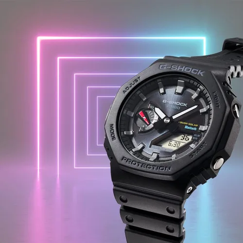 Vista 3 de G-Shock GAB2100-1A Bluetooth Solar Serie GAB2100 negro Negro