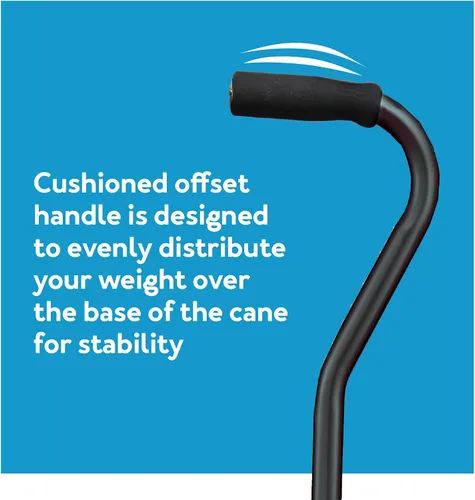 Vista 4 de Carex Small Base Designer Quad Cane