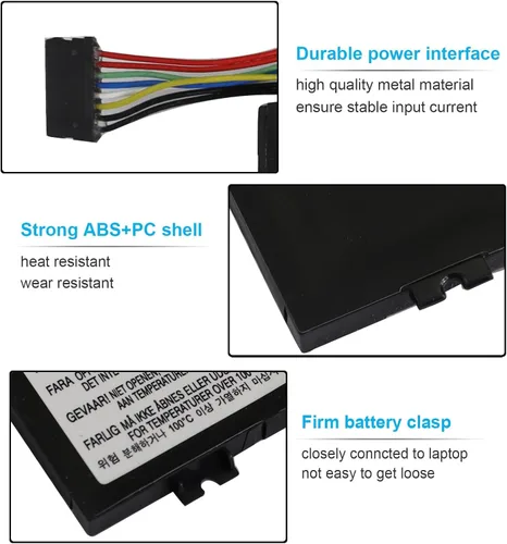 Vista 3 de 45Wh L17L3P51 01AV445 Batería para portátil Lenovo ThinkPad E480 E490 E485 E495 E580 E585 E590 E595 E14 E15 SB10K97606 SB10K97607 SB10 K97608