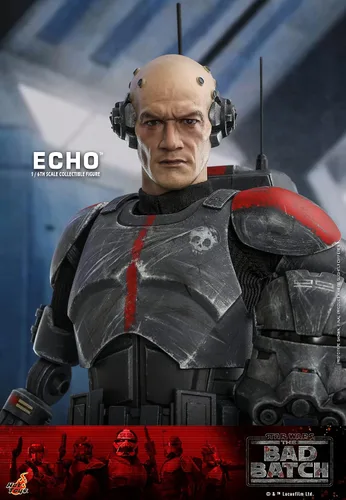 Vista 9 de Hot Toys 1:6 Echo - Star Wars: The Bad Batch, Negro