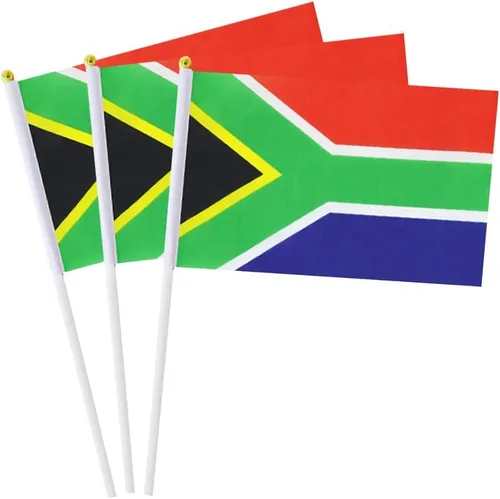 Vista 25 de Bandera de Australia Bandera Australiana, Pequeña Mini Bandera de Australia de Mano con Palo, Ideal para Fiestas, Desfiles, Eventos Deportivos