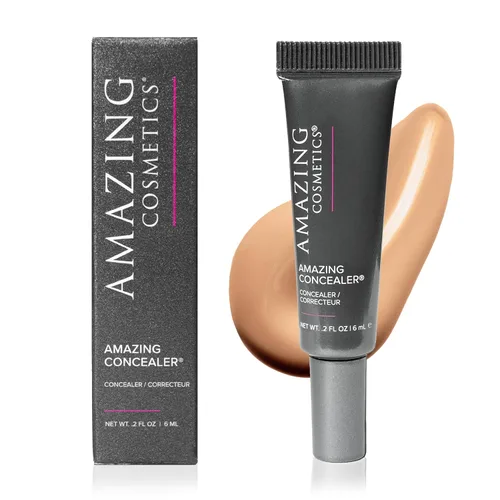 Vista 18 de AmazingCosmetics Corrector increíble, cobertura completa con cantidades de puntos, maquillaje corrector de larga duración para ojeras, manchas
