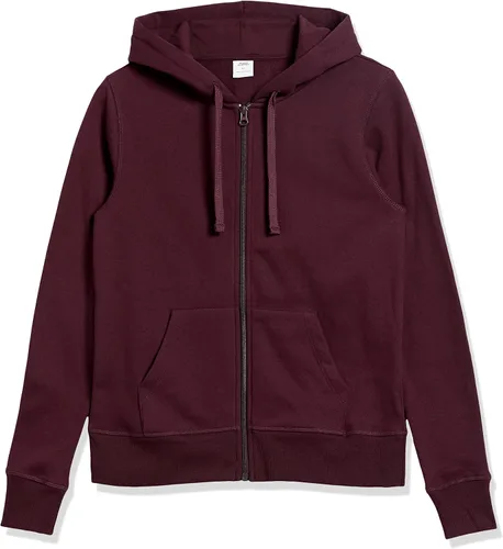 Vista 8 de Tienda Essentials Sudadera con capucha y cremallera completa para mujer (disponible en tallas extragrandes)