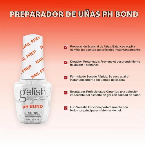 Vista 2 de Gelish MINI pH Bond Gel Nail Polish Dehydrator & Prep Primer