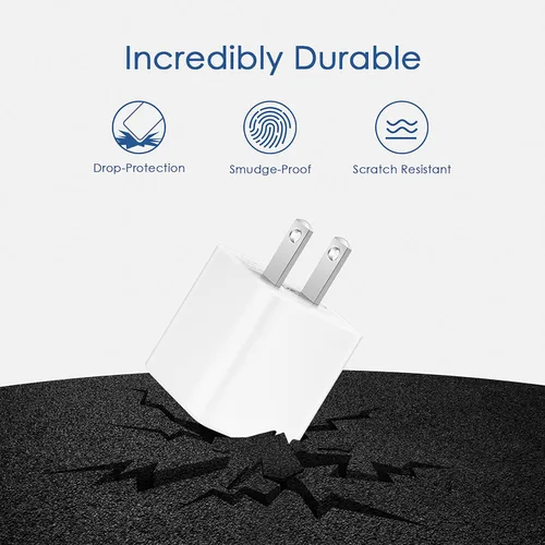 Vista 3 de Cables de carga para iPhone, [certificado MFi], paquete de 3 cables Lightning a USB compatibles con iPhone 11/Pro/X/Xs Max/XR/8 Plus/7 Plus/6/iPad